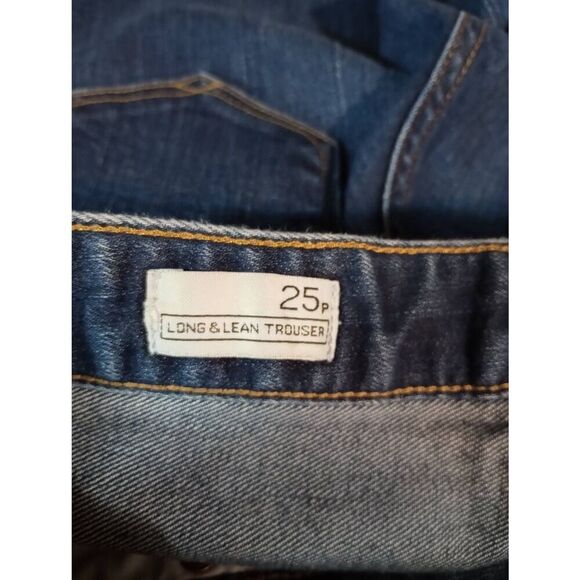 Gap 1969 Jeans Ladies 25 Petite Dark Wash Long and Lean - Picture 6 of 8